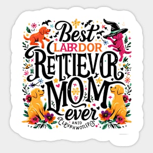 Lab Retriever Best Labrador Grandma Ever funny Sticker